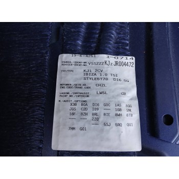 Recambio de carroceria corte para seat ibiza (kj1) 1.0 tsi referencia OEM IAM   