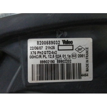 Recambio de faro izquierdo para renault kangoo (f/kc0) 1.5 dci diesel referencia OEM IAM 8200589032  