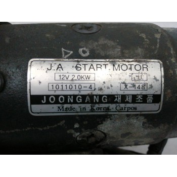 Recambio de motor arranque para kia carnival ii 2.9 crdi lx referencia OEM IAM 0K55218400A 031114140 