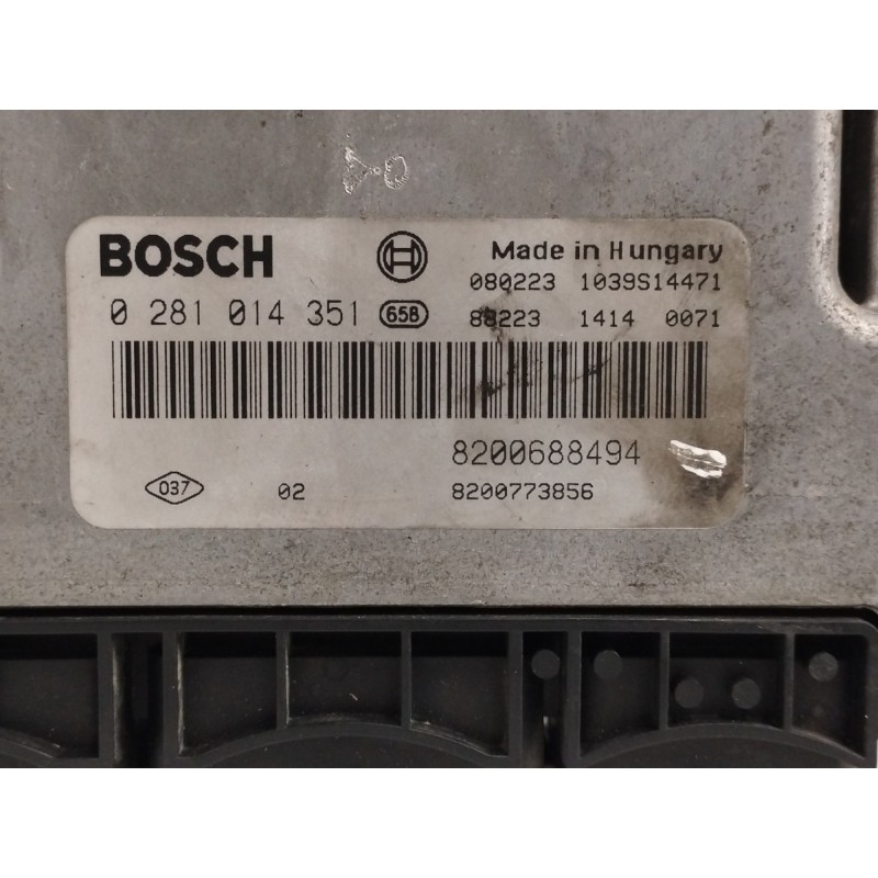 CENTRALITA MOTOR UCE 0281014351