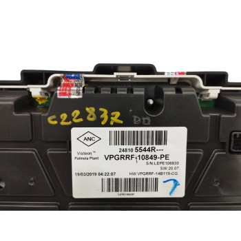 Recambio de cuadro instrumentos para renault captur 0.9 energy referencia OEM IAM 248105544R  