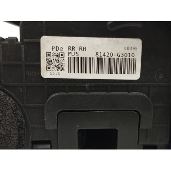 Recambio de cerradura puerta trasera derecha para hyundai i30 fastback tecno referencia OEM IAM 81420G3010  