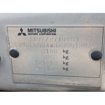 Recambio de carroceria corte para mitsubishi space wagon (n80/n90) 2.4 gdi cat referencia OEM IAM   