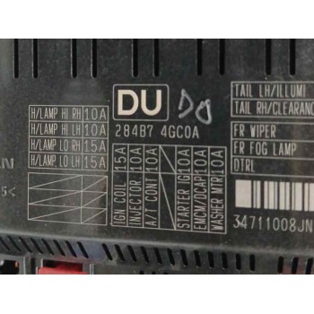 Recambio de caja reles / fusibles para infiniti q50 2.2 diesel cat referencia OEM IAM 284B74GC0A  
