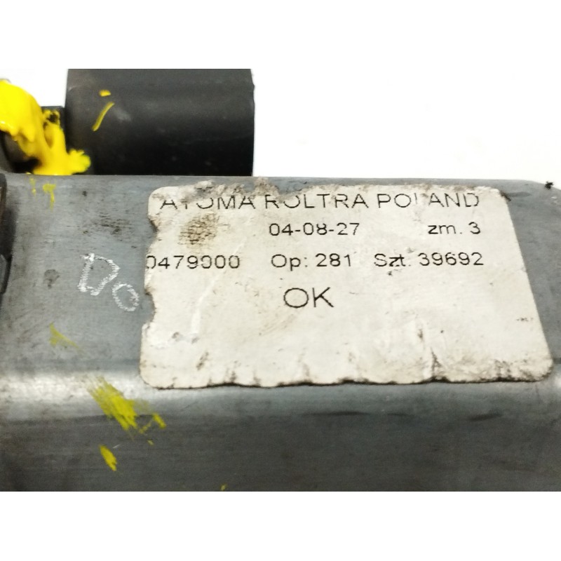 ELEVALUNAS DELANTERO IZQUIERDO 0479000