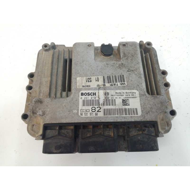 Recambio de centralita motor uce para peugeot 206 berlina 1.4 hdi referencia OEM IAM 9653197180 9647785580 