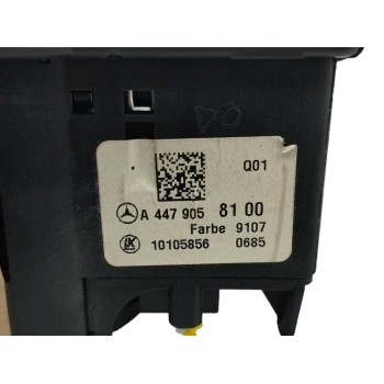 Recambio de mando luces para mercedes-benz vito kasten 1.6 cdi cat referencia OEM IAM A4479058100  