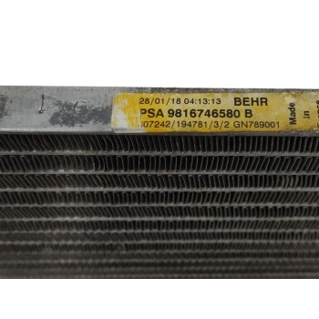 Recambio de condensador / radiador aire acondicionado para citroën c4 picasso 1.2 12v e-thp referencia OEM IAM 9816746580  