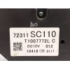 Recambio de mando climatizador para subaru impreza g12 2.0 diesel cat referencia OEM IAM 72311SC110  