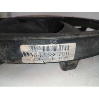 Recambio de electroventilador para peugeot 206 berlina 1.4 hdi referencia OEM IAM 9643386780  