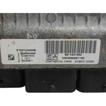 Recambio de centralita motor uce para citroën c4 grand picasso ii (da_, de_) 1.6 hdi / bluehdi 115 referencia OEM IAM 9811651980