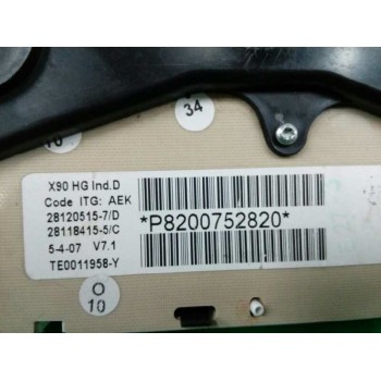 Recambio de cuadro instrumentos para dacia logan laureate referencia OEM IAM 8200752820 281205157 