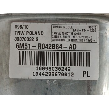 Recambio de airbag delantero derecho para ford c-max (dm2) 1.6 tdci referencia OEM IAM 6M51R042B84  
