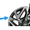 Recambio de llanta para hyundai i10 (ac3) 1.2 16v cat referencia OEM IAM 52910K7300 6,5JX16H2OFFS ET48 4H 4X100