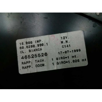 Recambio de cuadro instrumentos para fiat bravo (182) 1.6 16v / 16v 100 sx referencia OEM IAM 46525526  