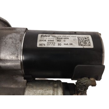 Recambio de motor arranque para citroën c4 picasso 1.2 12v e-thp referencia OEM IAM 9674077280  