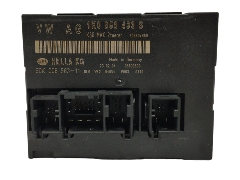 Recambio de modulo electronico para volkswagen golf v berlina (1k1) 1.9 tdi referencia OEM IAM 1K0959433S 5DK00858311 