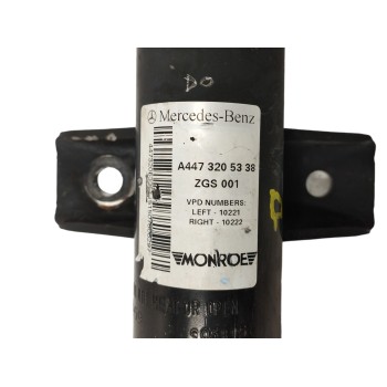 Recambio de amortiguador delantero derecho para mercedes-benz vito kasten 1.6 cdi cat referencia OEM IAM A4473205738  