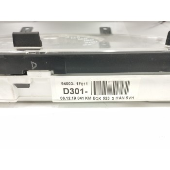 Recambio de cuadro instrumentos para kia sportage 2.0 crdi referencia OEM IAM 940031F011  