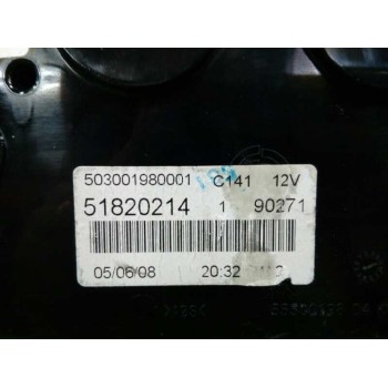 Recambio de cuadro instrumentos para fiat bravo (198) 1.9 dynamic multijet referencia OEM IAM 51820214  