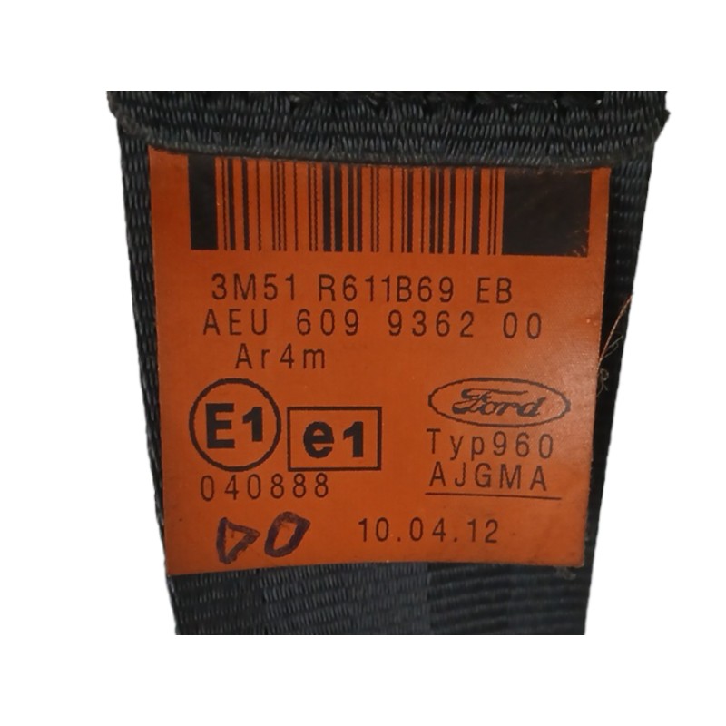 CINTURON SEGURIDAD TRASERO IZQUIERDO