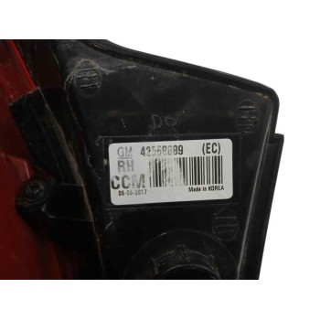 Recambio de piloto trasero derecho para opel mokka x (j13) 1.4 (_76) referencia OEM IAM 42558889  