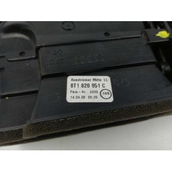 Recambio de rejilla aireadora para audi a4 ber. (b8) 3.2 v6 24v fsi referencia OEM IAM 8T1820951C CENTRAL 