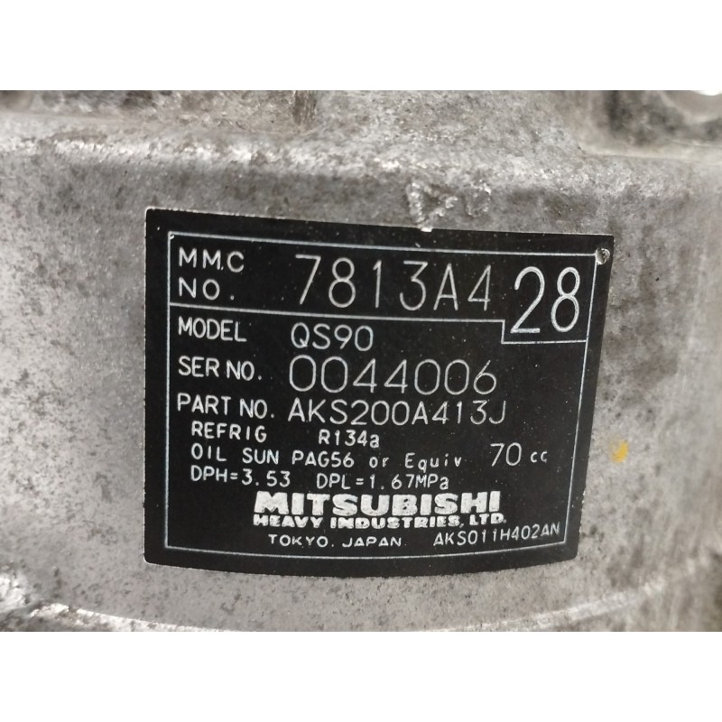 COMPRESOR AIRE ACONDICIONADO AKS200A413J