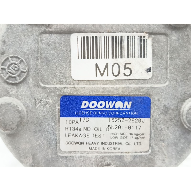 COMPRESOR AIRE ACONDICIONADO