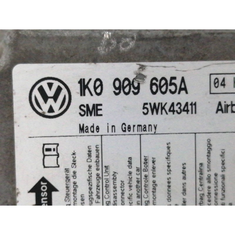 CENTRALITA AIRBAG 5WK43411