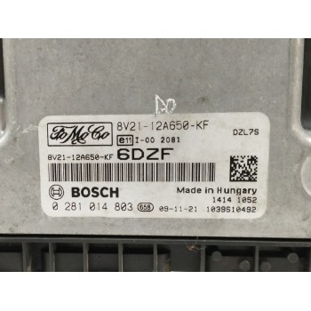 Recambio de centralita motor uce para ford fiesta (cb1) 1.6 tdci cat referencia OEM IAM 8V2112A650KF 0281014803 