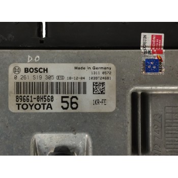 Recambio de centralita motor uce para toyota aygo 1.0 cat referencia OEM IAM 896610H560 OBSERVAR FOTO 0261S19305