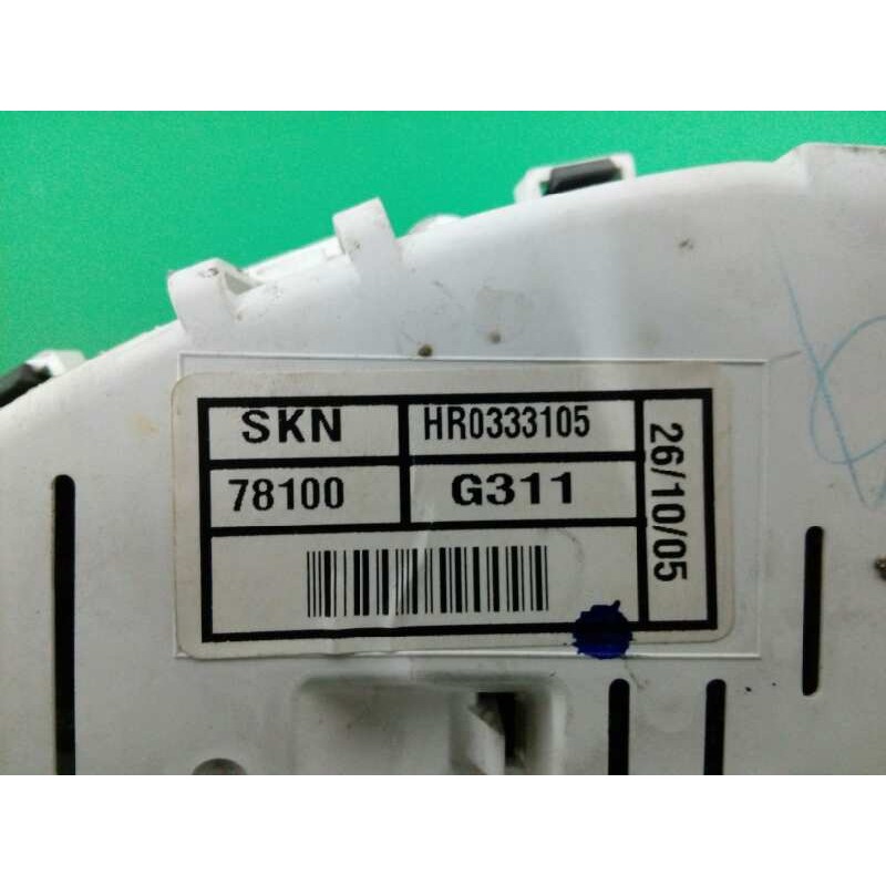 CUADRO INSTRUMENTOS HR0333105