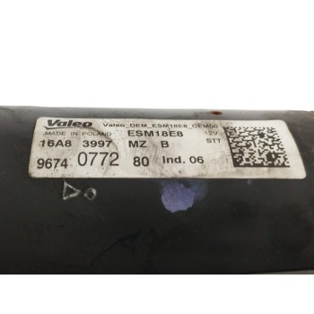 Recambio de motor arranque para citroën c4 picasso 1.2 12v e-thp referencia OEM IAM 9674077280  