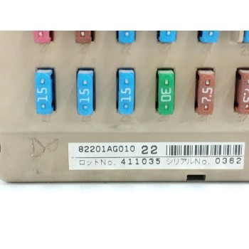 Recambio de caja reles / fusibles para subaru legacy familiar/outback b13 (bp) 2.0 cat referencia OEM IAM 82201AG010  