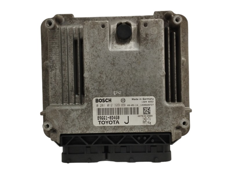 Recambio de centralita motor uce para toyota yaris (ksp9/scp9/nlp9) 1.4 turbodiesel cat referencia OEM IAM 896610D460 0281012323