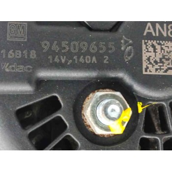 Recambio de alternador para opel mokka 1.6 cdti dpf referencia OEM IAM 94509655 140A 