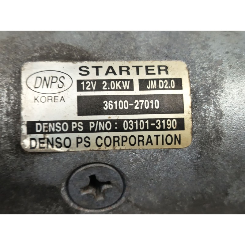 MOTOR ARRANQUE 031013190