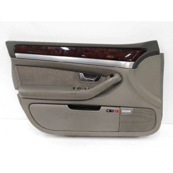 Recambio de guarnecido puerta delantera izquierda para audi a8 (4e2) 6.0 w12 48v cat (bht) referencia OEM IAM 4E056815 GRIS 