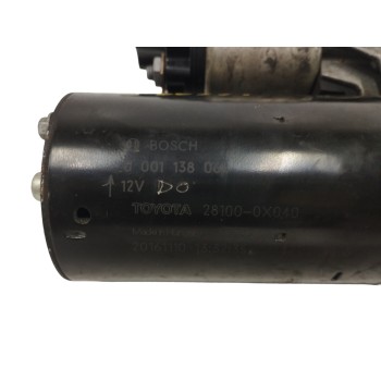 Recambio de motor arranque para toyota rav 4 iv (_a4_) 2.0 d (wwa42_) referencia OEM IAM 281000X040 0001138064 