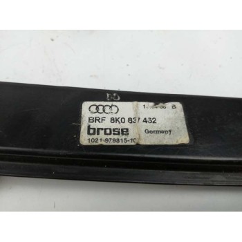 Recambio de elevalunas delantero derecho para audi a4 ber. (b8) 3.2 v6 24v fsi referencia OEM IAM 8K0837462 8K0959802 