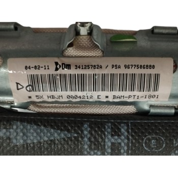 Recambio de airbag cortina delantero derecho para citroën c3 1.4 hdi referencia OEM IAM 9677506880  