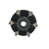 Recambio de soporte plato para yamaha yzf-r 125 yzf-r 125 referencia OEM IAM 5D7F53660000  