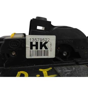 Recambio de cerradura puerta delantera izquierda para opel adam 1.4 16v cat (a 14 xel / ldd / l2z) referencia OEM IAM 13579522  
