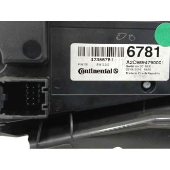 Recambio de sistema audio / radio cd para opel mokka 1.6 cdti dpf referencia OEM IAM 42356781 CONTROLES RADIO A2C98947900001