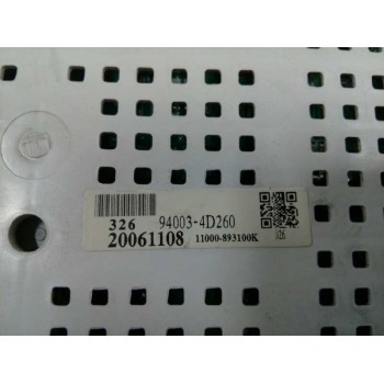 Recambio de cuadro instrumentos para kia carnival 2.9 crdi vgt ex i referencia OEM IAM 940034D260 11000893100K 