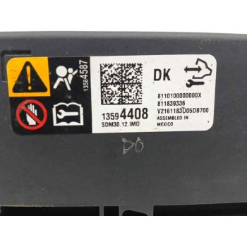 Recambio de centralita airbag para opel mokka 1.6 cdti dpf referencia OEM IAM 13594408  