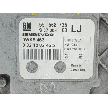 Recambio de centralita motor uce para opel zafira / zafira family b (a05) 1.6 (m75) referencia OEM IAM 55568735 5WK9463 