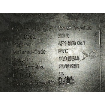 Recambio de salpicadero para audi a6 berlina (4f2) 3.0 v6 24v tdi referencia OEM IAM 4F1858041 4F0880201S 4F1880204C