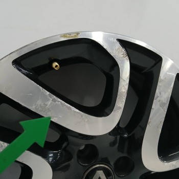 Recambio de llanta para renault captur i ( j5 h5 ) 1.5 dci 90 referencia OEM IAM 403008829R 6,5J17CH440 4H 4X100
